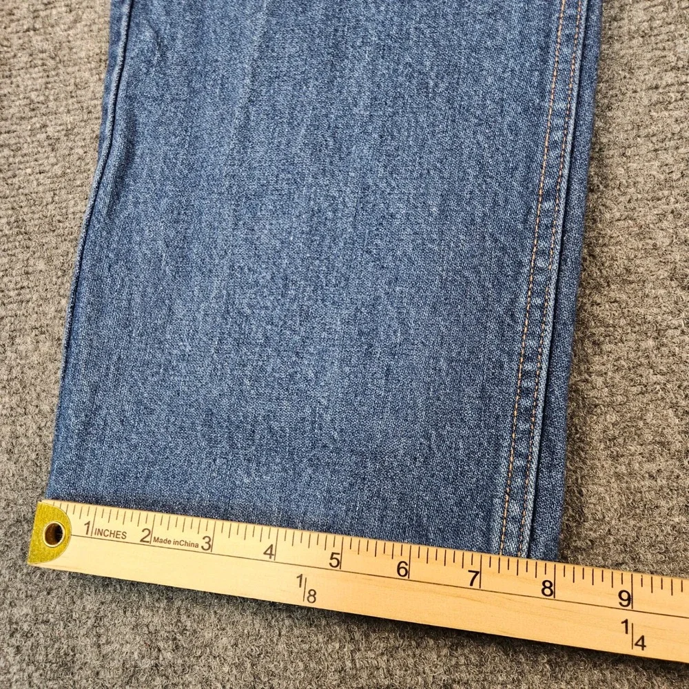 All American Clothing Co Mens Blue Jeans AA1873L Made in USA 35x34 Straight Leg